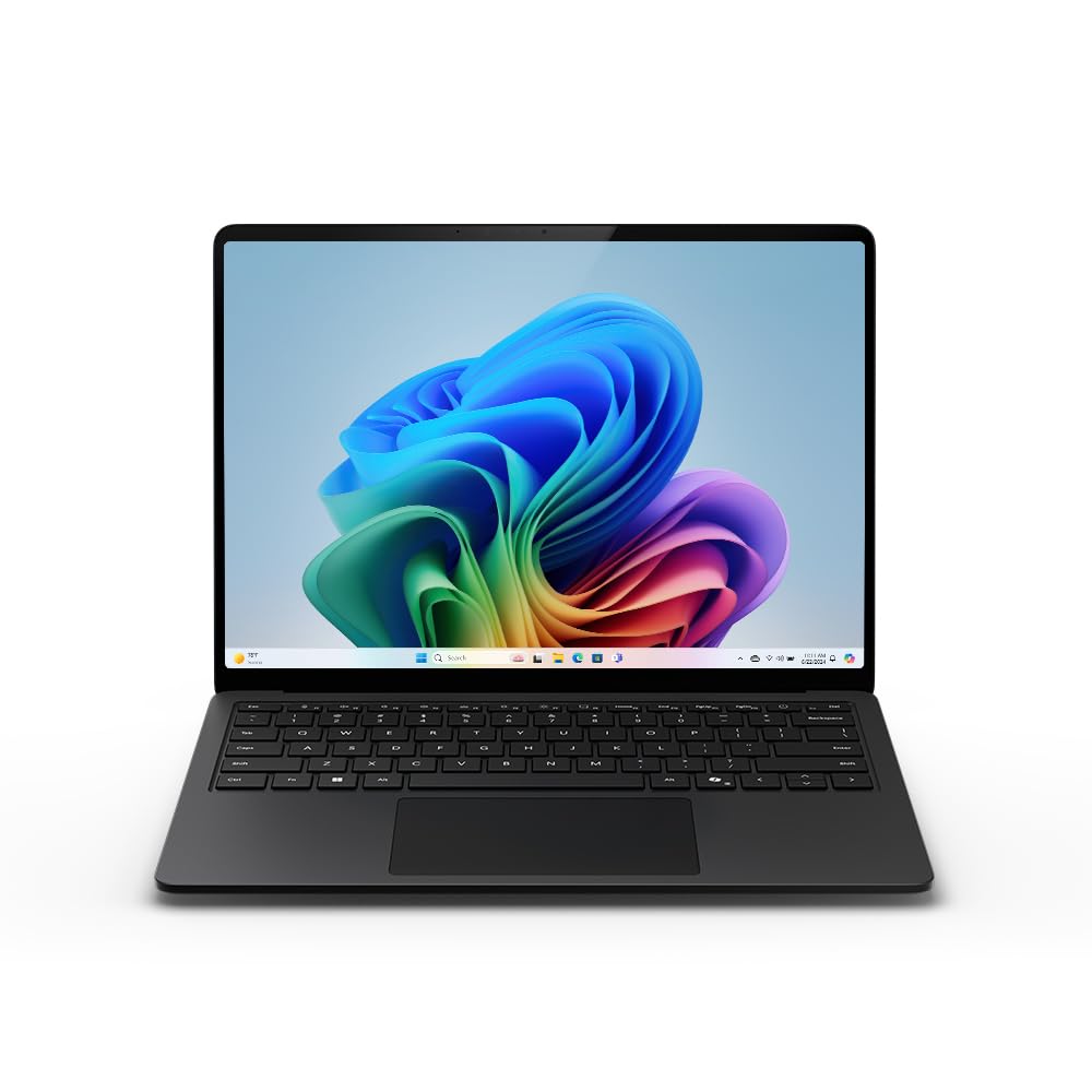 Laptop on a white background